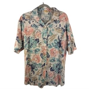 DK Gold vintage size 16 blouse short sleeve